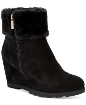 Alfani Women's Oreena Wedge Booties, Only At Macy's Women's Shoes