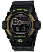 G-shock Men's Digital Green And Black Camouflage Resin Strap Watch 55x53mm Gls8900cm-1