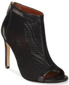 Cole Haan Adella Peep-toe Dress Booties Women's Shoes