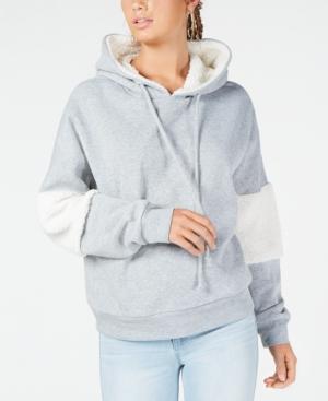 Self Esteem Juniors' Sherpa Stripe Hoodie