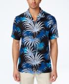 Tommy Bahama Men's Firework Palm Tropical-print Silk Camp Shirt