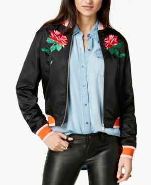 Ban. Do Embroidered Rose Bomber Jacket