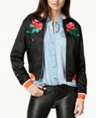 Ban. Do Embroidered Rose Bomber Jacket
