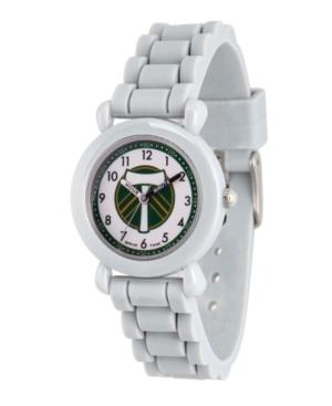 Gametime Mls Portland Timbers Kids' Gray Plastic Time Teacher Watch