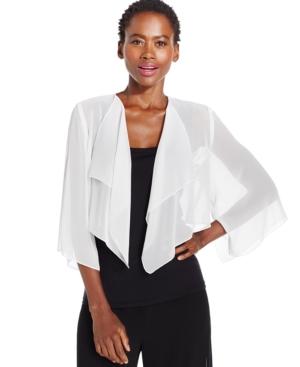 Alex Evening Dress, Chiffon Cover Up