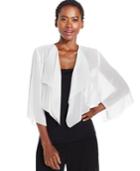 Alex Evening Dress, Chiffon Cover Up