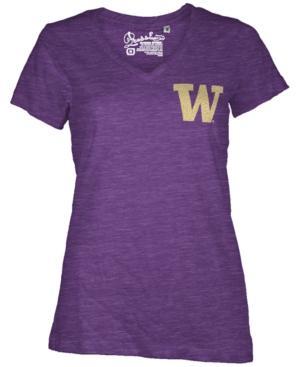 Royce Apparel Inc Women's Washington Huskies Logo T-shirt