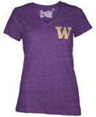 Royce Apparel Inc Women's Washington Huskies Logo T-shirt