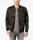 Calvin Klein Jeans Men's Camo-print Baseball Jacket