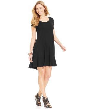Karen Kane Maggie Scoop-neck Trapeze Dress