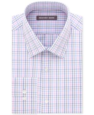 Geoffrey Beene Men's Fitted Bedford Cord Dress Shirt