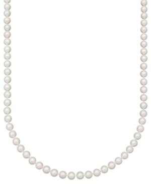 Belle De Mer Pearl Necklace, 16 14k Gold Aa Akoya Cultured Pearl Strand (7-7-1/2mm)