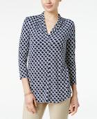 Charter Club Iconic-print Top, Only At Macy's