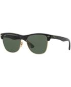 Ray-ban Clubmaster Oversized Sunglasses, Rb4175 57
