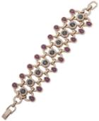 Ivanka Trump Gold-tone Crystal & Stone Flex Bracelet