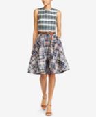 Polo Ralph Lauren Madras Cotton Fit & Flare Dress