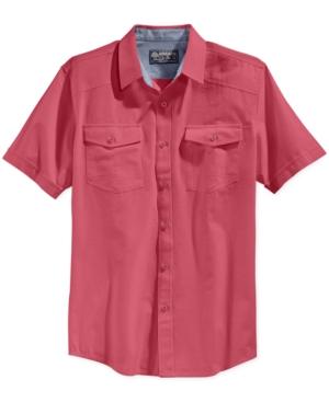American Rag Short Sleeve Solid Shirt