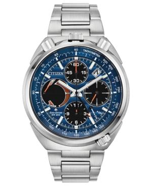Citizen Eco-drive Men's Chronograph Promaster Tsuno Racer Stainless Steel Bracelet Watch 45mm