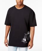 Jaywalker Men's Glitch Boxy Graphic-print Cotton T-shirt, Only At Macy's