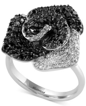 Effy Diamond Flower Ring (1-5/8 Ct. T.w.) In 14k White Gold