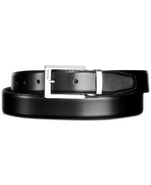 Tumi Men's Polished Buckle Reversible Belt