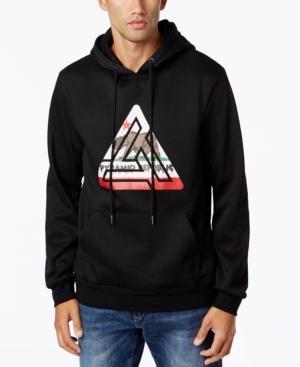 Black Pyramid Men's Graphic-print Hoodie