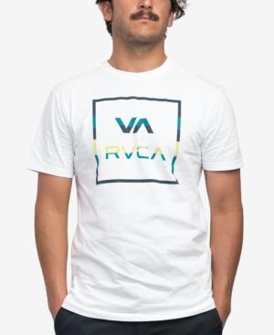 Rvca Men's Stringer All The Way Logo Cotton T-shirt
