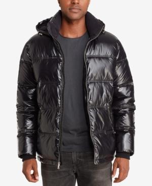 Sean John Men's Shiny Puffer Jacket