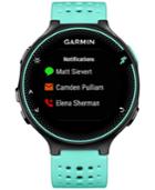 Garmin Unisex Forerunner 235 Blue Silicone Strap Gps Running Smart Watch 31mm 010-03717-48
