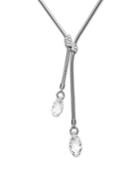 Swarovski Necklace, Crystal Lariat Necklace
