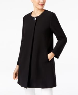 Alfani Collarless A-line Jacket, Created For Macy's