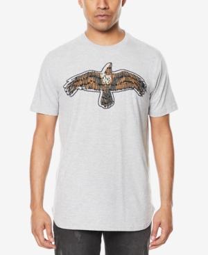 Sean John Men's Safety-pinned Crow T-shirt