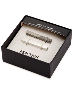 Kenneth Cole Reaction Men's Embossed Tie Bar Set