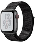 Apple Watch Nike+ Series 4 Gps + Cellular, 40mm Space Gray Aluminum Case With Black Nike Sport Loop