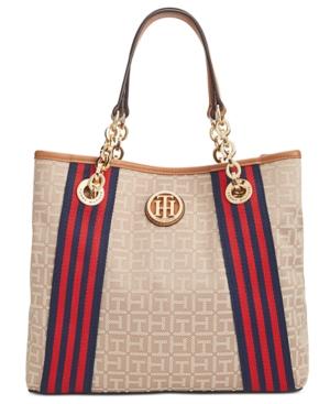 Tommy Hilfiger Th Monogram Jacquard Shopper