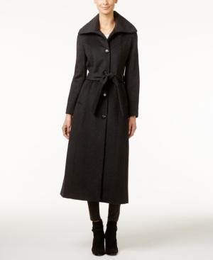 Calvin Klein Wool-blend Maxi Trench Coat