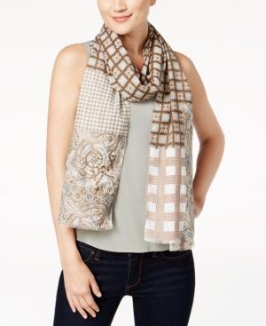 Echo Paisley Patch Oblong Scarf