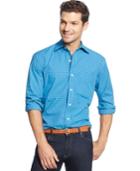 Club Room Long-sleeve Mini Check Shirt