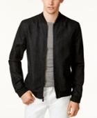 Calvin Klein Men's Heathered Bomber Jacket