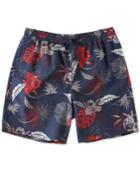 Jack O'neill Men's Oceanside Floral-print Boardshorts