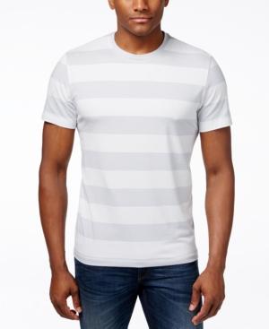 Alfani Men's Heather Wide Stripe T-shirt, Only At Macy's