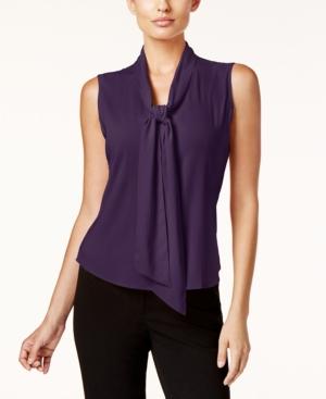 Calvin Klein Tie-front Blouse
