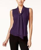 Calvin Klein Tie-front Blouse