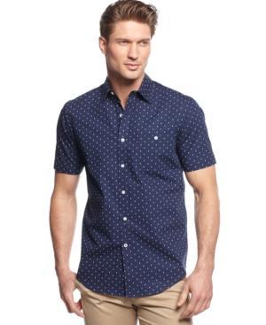 Club Room Harbor Sail Printed Slim-fit Shirt