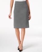 Jm Collection Rivet-waist Pencil Skirt, Created For Macy's