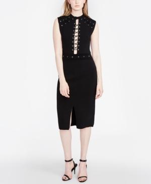 Rachel Rachel Roy Lace-up Midi Dress