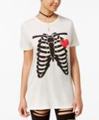 Mighty Fine Juniors' Ribs Graphic T-shirt