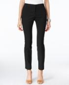 Alfani Snakeskin-print Skinny Ankle Pants, Only At Macy's