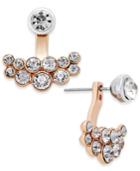 Charter Club Two-tone Crystal Earring Jackets, Only At Macy's