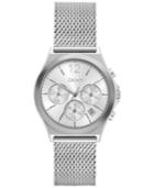 Dkny Women's Chronograph Parsons Stainless Steel Mesh Bracelet Watch 38mm Ny2484